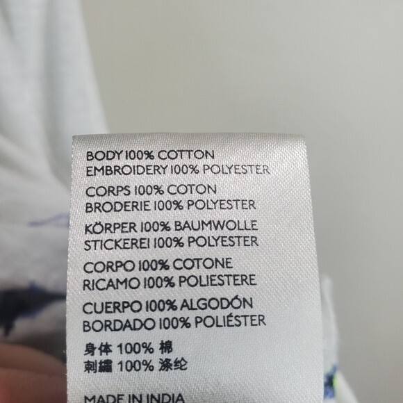 Maeve Neela Embroidered Babydoll Top size small - Picture 7 of 8